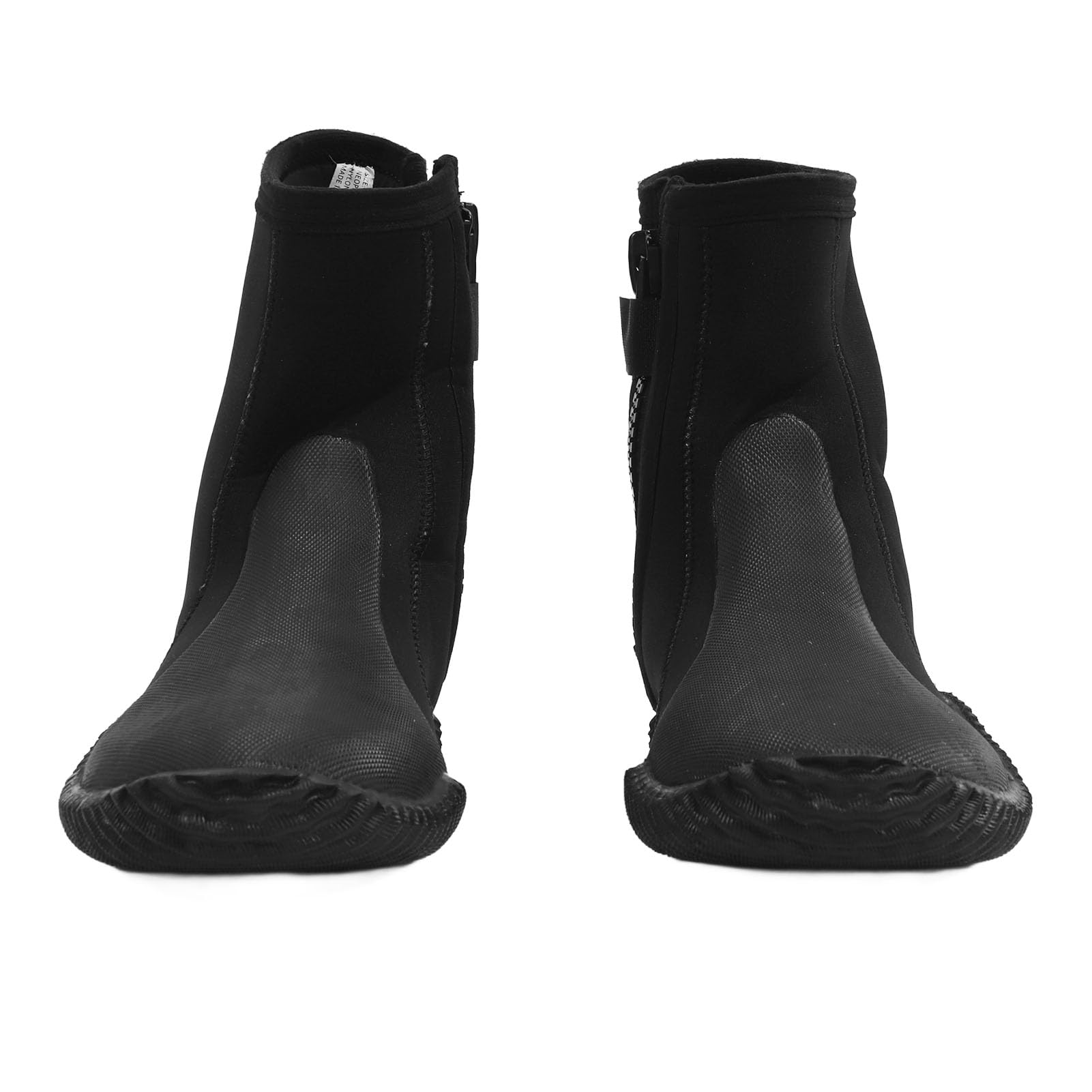 Sorandy Buty do Wody Neoprenowe Buty do Nurkowania 5mm Wysoki Górny Poślizg Boczny Zamek Błyskawiczny Surfing Plaża Sporty Wodne Obuwie dla Dorosłych Pływanie