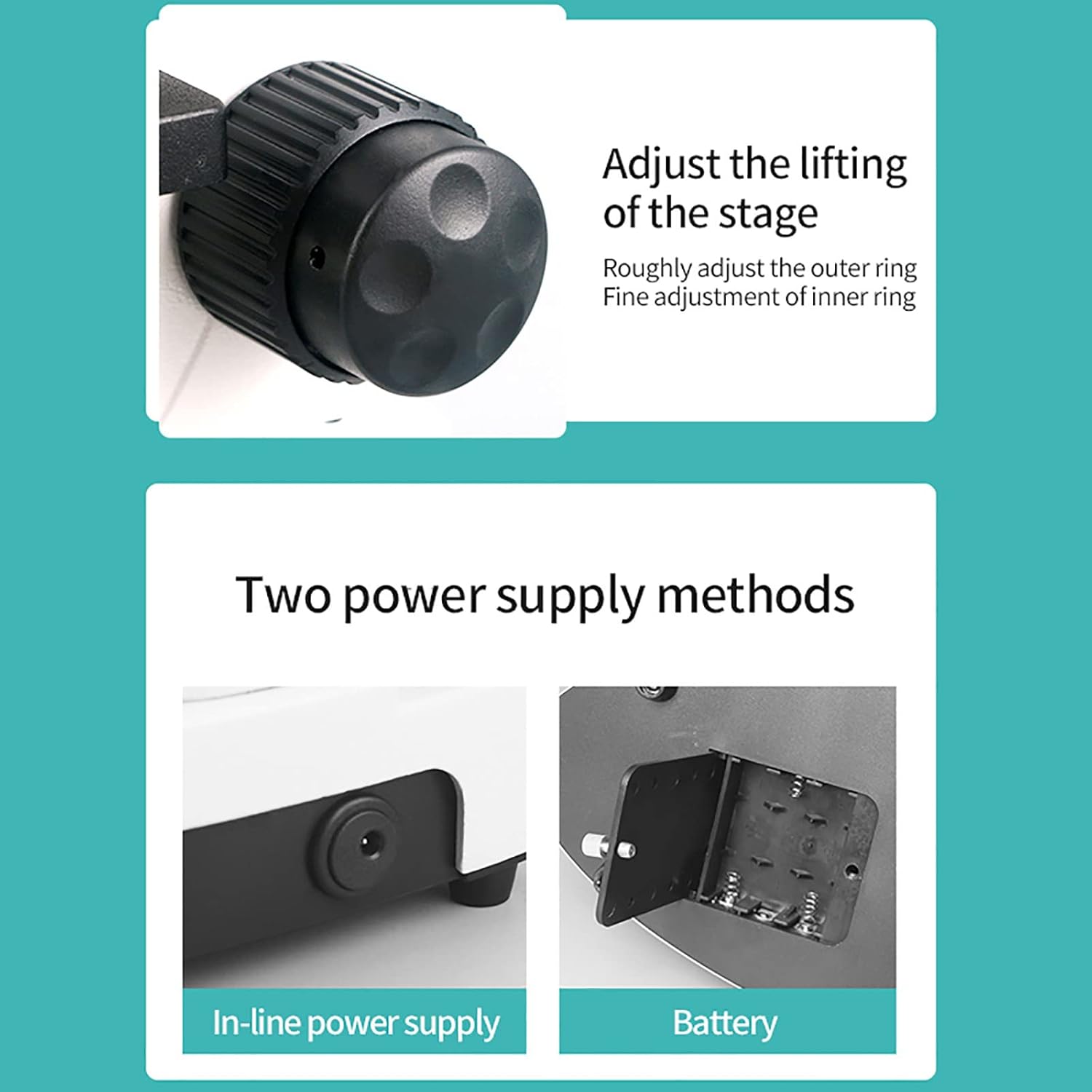 Laboratory Optical Microscope, 6000-20000 X Student Teaching Microscope, Electronic Eyepiece Connected to Computer, Can Be Matched with Display Screen,10000X-A