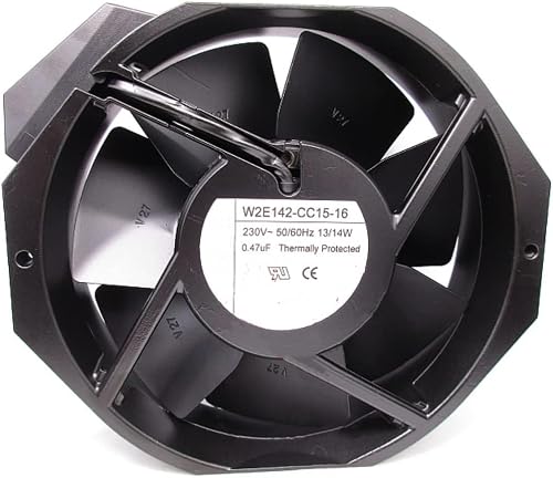 Fan W2E142-CC15-16 172mm 230VAC 14/13W 50/60Hz 172x150x38mm 