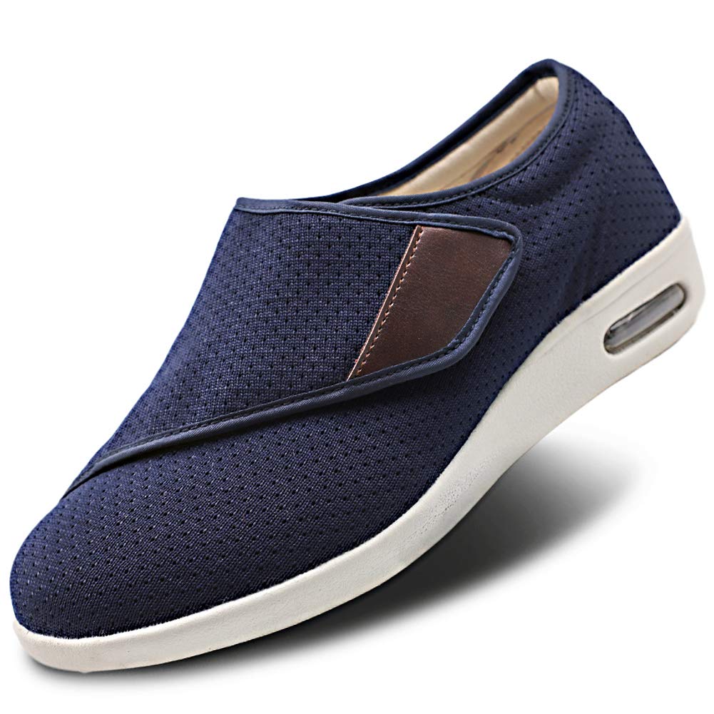 Womens Walking Shoes with Arch Support Diabetic Shoes Adjustable Closure Extra Wide Widths Orthopedic Walking Sneakers Diabetic Bunions