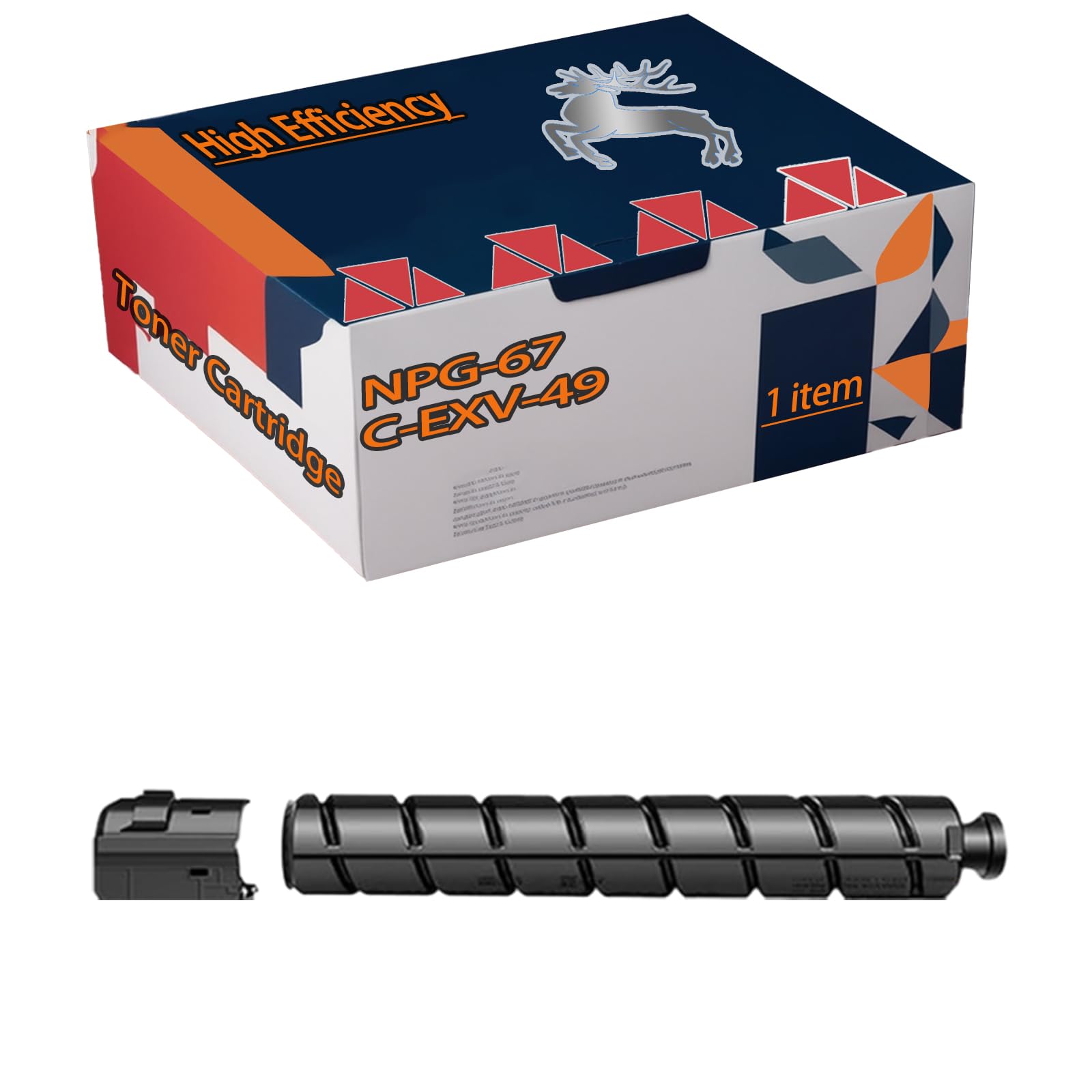Amazon.com: Compatible for Canon Toner Cartridge NPG-67 C