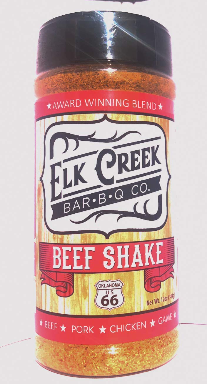 Amazon.com: Beef Shake | by Elk Creek Bar-B-Q Co. | The Ultimate Steak  Steak Seasoning | Secret Formula| BBQ Rub | SCA Proven Winner | 12oz Shaker