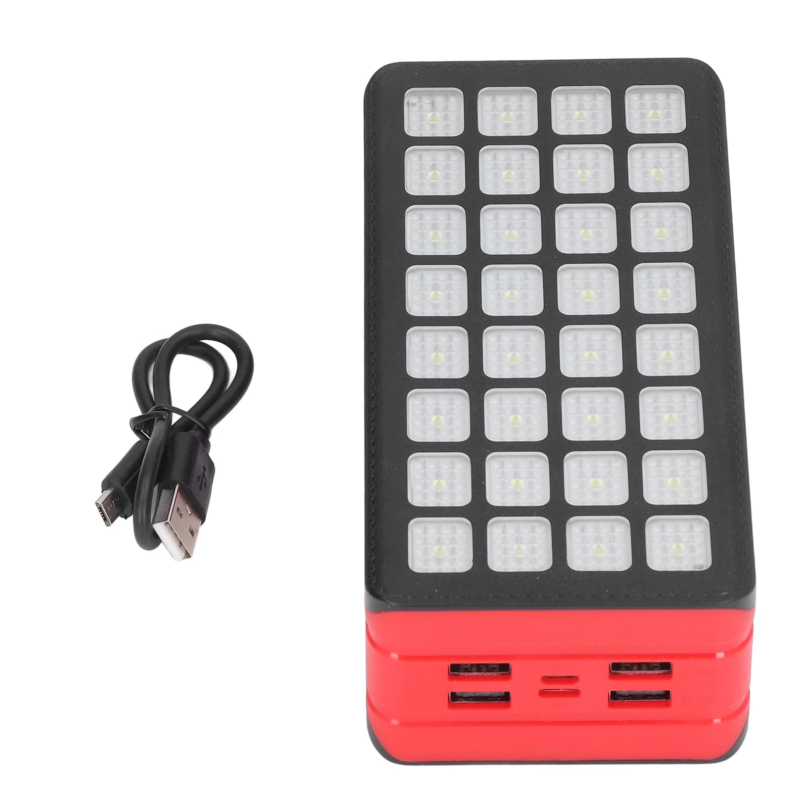 Garosa Power Bank, Caricabatterie Portatile da 50000 MAh con Luce 32 LED
