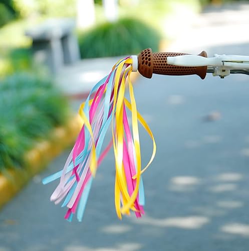 Miniatura 4 de 144 cuentas para radios de rueda de bicicleta + 4 unidades de serpentinas para manillar de bicicleta, decoración de bicicleta, clip de plástico,