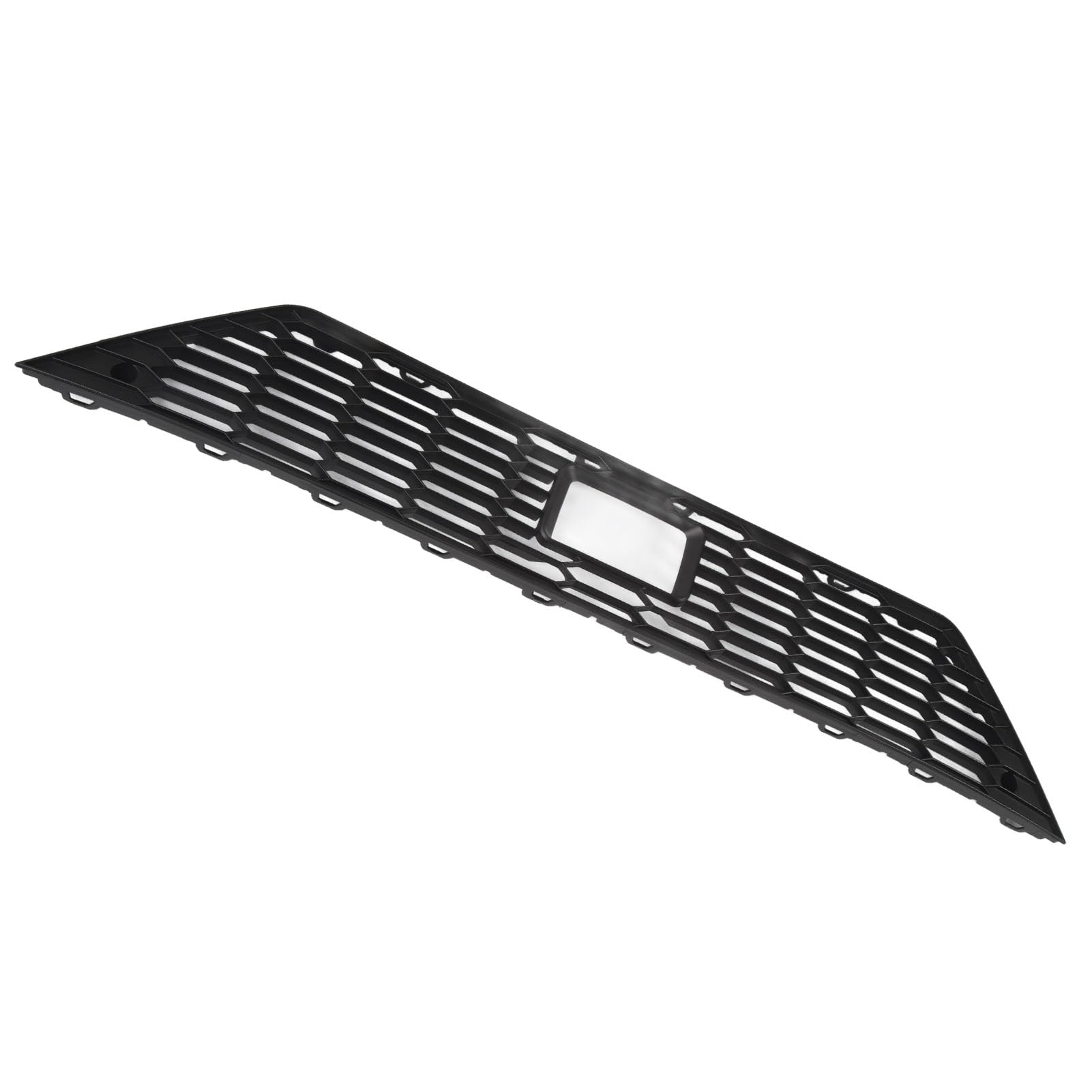 Unterer Kühlergrill der Frontsto?stange 5F0853667M Schwarzes ABS-Frontsto?stangenzentrum, rost- und Kratzfestes Mesh-Untergitter für SEAT Leon 5F MK3