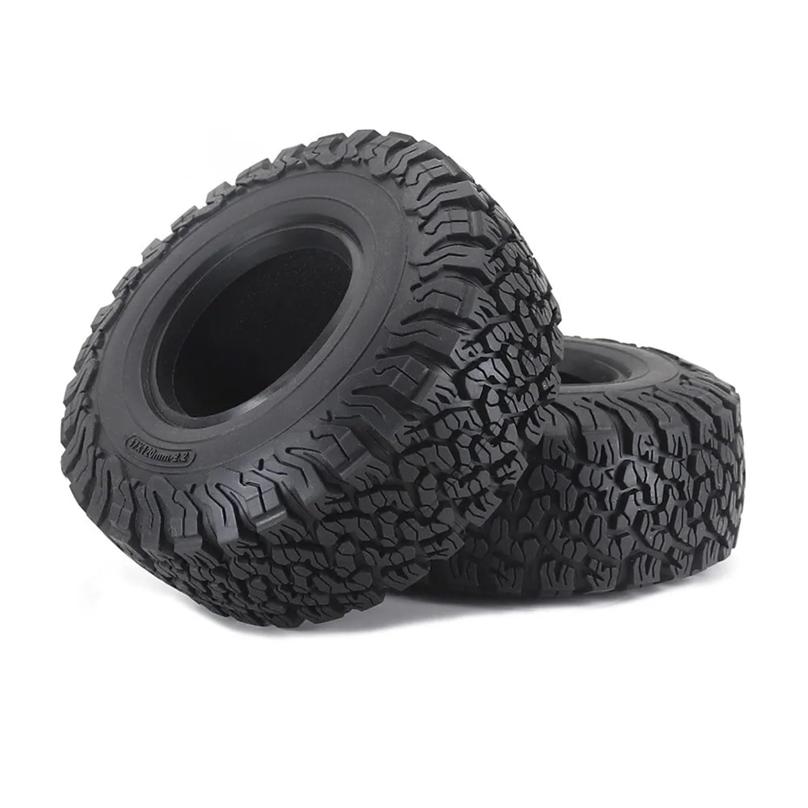 Per Scx10 Per Axial 90046 Per Traxxas Per Trx4 Per Trx6 D90 Per Rgt Per Redcat 1/10 2. Pollici 120mm Ruote In Gomma Pneumatici Rc Crawler Car RC Ruote Gomma
