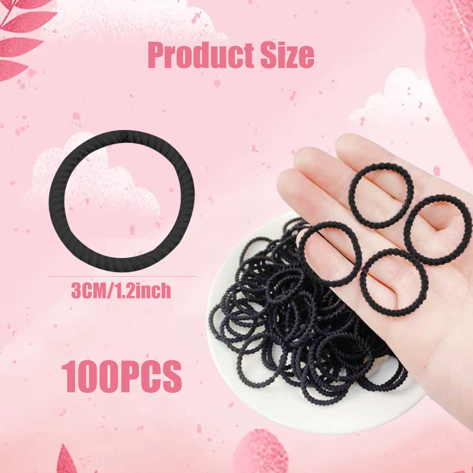 Amazon.co.jp: ヘアゴム 子供 90本セット 髪ゴム キッズ 女の子 ベビー