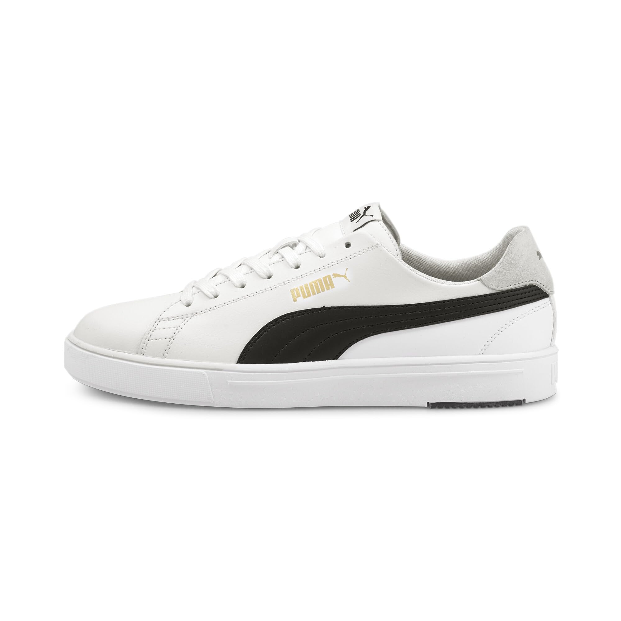 Puma Unisex-Adult Serve Pro Lite White-Black-Team Gold Sneaker - 6 UK (37490208) (B088RHH38Q) Amazon Price History, Amazon Price Tracker