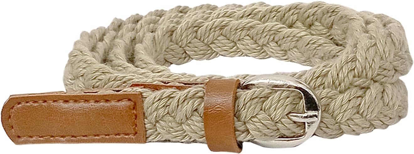 Aakriti Women Cotton Braided Hand Made Casual Belt for Ladies | Handwoven Belt for Long Shirts and Dresses
