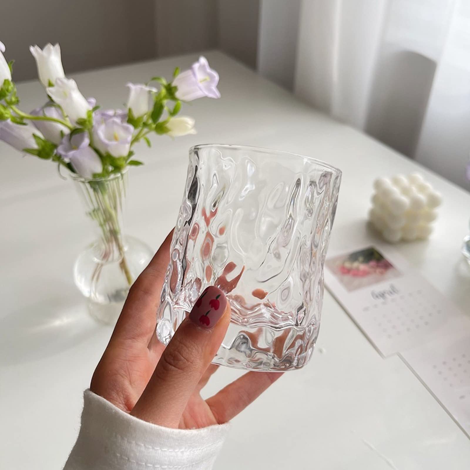 Szklane kubki do kawy gospodarstwo domowe ręcznie robione szkło szkło do wody restauracja bar kryształowa szklanka do whisky pogrubiony kieliszek do wina kieliszek do napoju szklanki kubki do