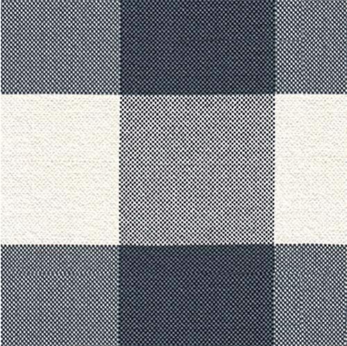 Miniatura 7 de Homepop Decoración del hogar Taburete de bar clásico con respaldo abierto Taburetes de bar cuadrados de 24 pulgadas con cojín abovedado, cuadros