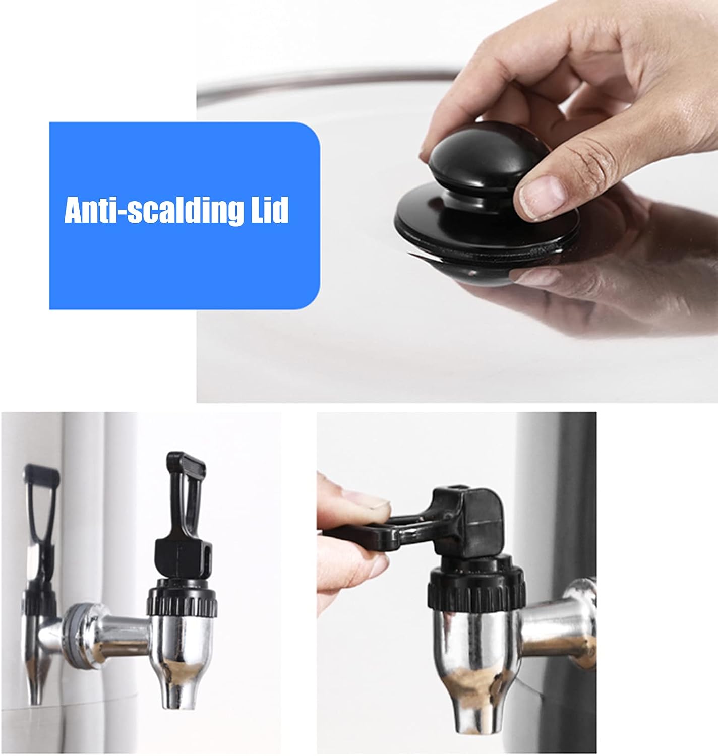 Catering Urn Hot Water Boiler Stainless Steel, Hot Water Tea Coffee, Large Capacity Commercial, Office Use