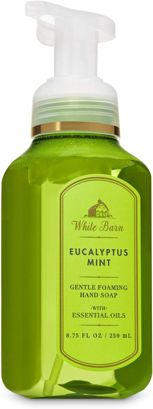 White Barn Eucalyptus Mint Gentle Foaming Hand Soap New Packaging