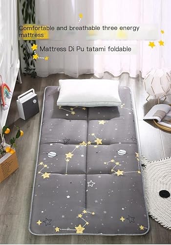 Miniatura 2 de zyhfcfff-sd Colchón de futón japonés, tapete de piso tatami, colchón portátil para camping, almohadilla para dormir para niños, plegable,