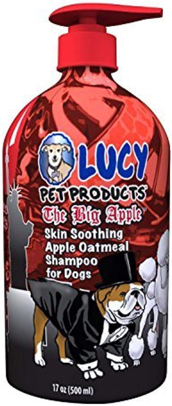 Lucy Pet All Natural Shampoo for Dogs - Skin Soothing Apple Oatmeal