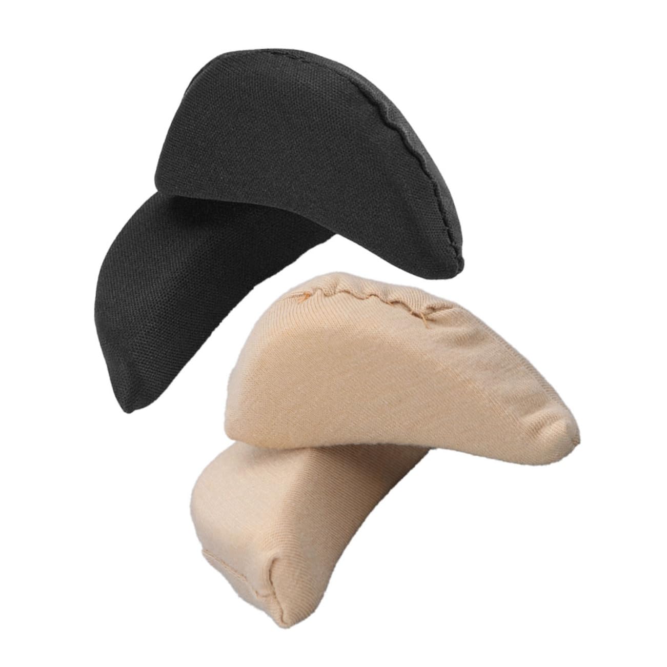 IWOWHERO Shoe Toe Inserts for Too Big Shoes Reusable Half Toe Plug Soft and Flexible for Flats