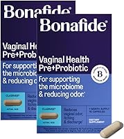 Vista 1 de Clairvee de Bonafide. Probiótico vaginal para aliviar el olor, picazón y secreción. Suministro para 2 meses (30 cápsulas)