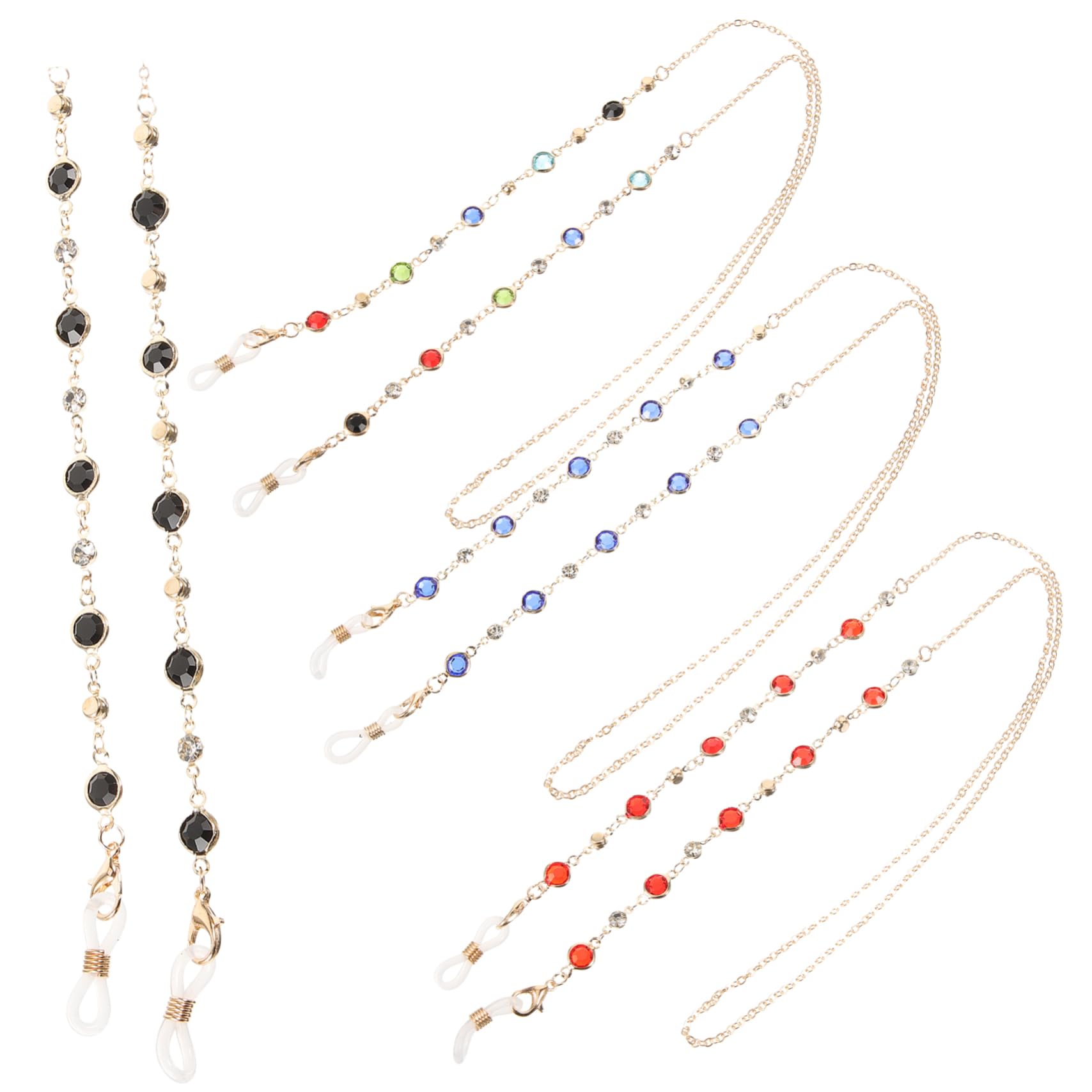 BESPORTBLE Cadena Para Gafas Correas Para Gafas Con Cuentas Correas Para Gafas Gafas De Sol Gafas De Sol Con Forma Accesorios Para Gafas De Hombre Cadenas Para Gafas