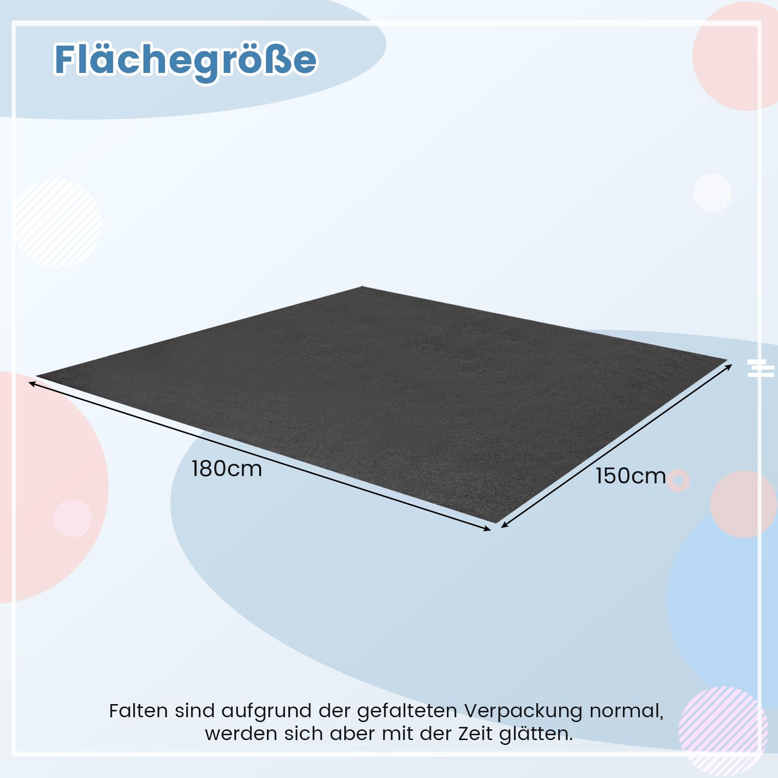 Yootiko Garagenboden Ölauffangmatte 90x180 Cm – Rutschfeste Werkstattmatte, Saugfähig, Zuschneidbar, Wasserdicht, Für Auto & Motorrad