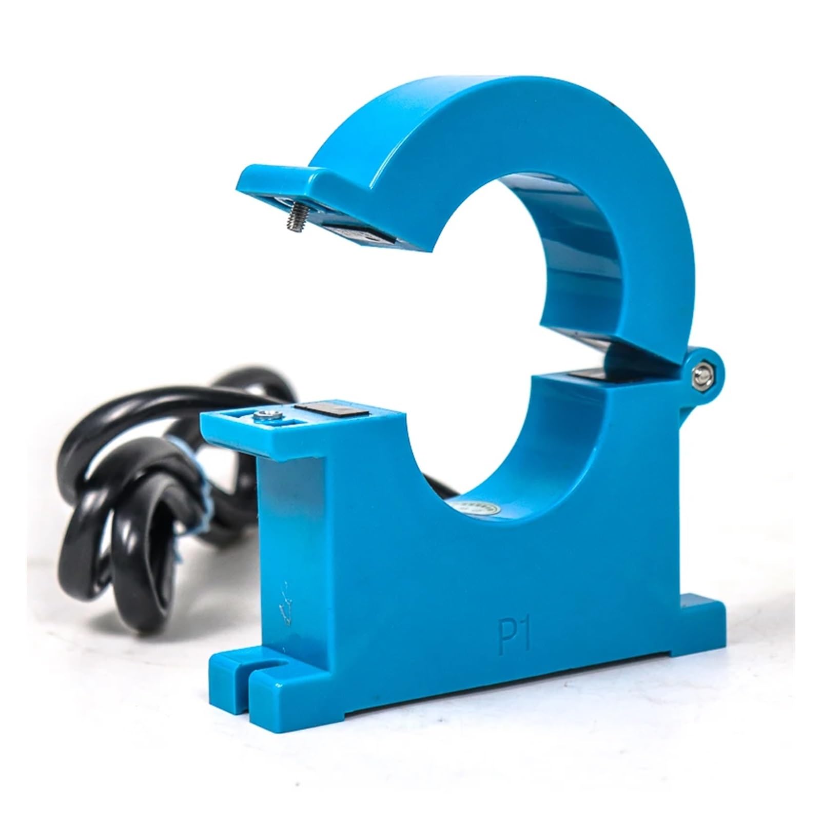 QAZXSEMUI 4-20mA Opening Current Sensor 35m Rail Mounting AC DC Transmitter(400a,APERTURE 31MM-DC12-28V)