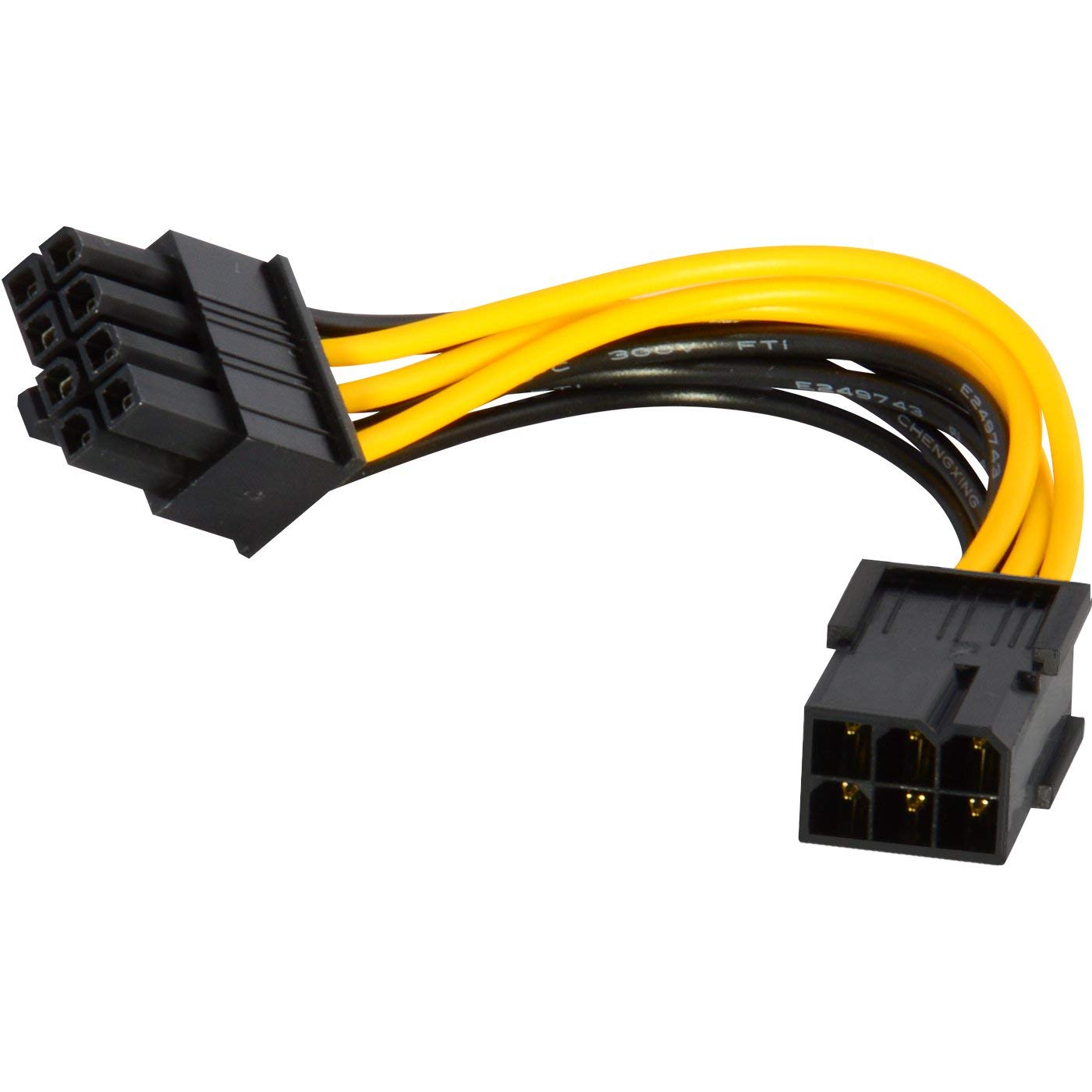 Ultima Cords & Cables 6-pin to 8-pin PCI Express Power Converter Cable for Video Card (B082KZP7LV) Amazon Price History, Amazon Price Tracker