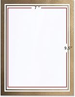 Vista 4 de PaperDirect Papel metálico dorado brillante de locura invitando a eventos especiales, papel de papel, papel de borde, membrete de 8.5 x 11, 100