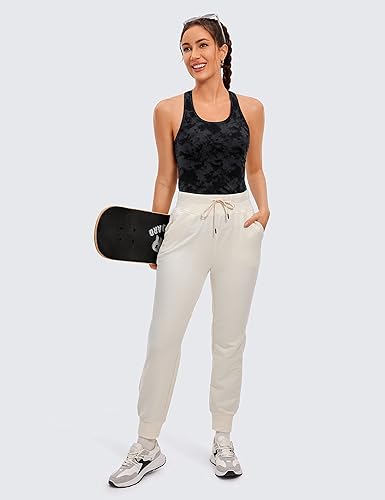 Miniatura 4 de CRZ YOGA Butterluxe - Camiseta sin mangas de entrenamiento para mujer con espalda cruzada para yoga camiseta atlética para gimnasio