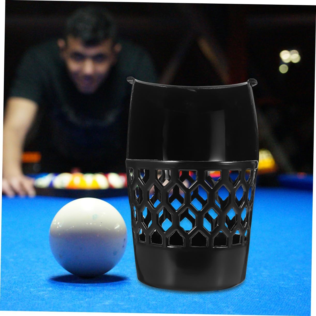 VANZACK 6pcs Billiard Table Pocket Replacement Pool Table Pockets for Billiard Accessories Sturdy and Practical for Players