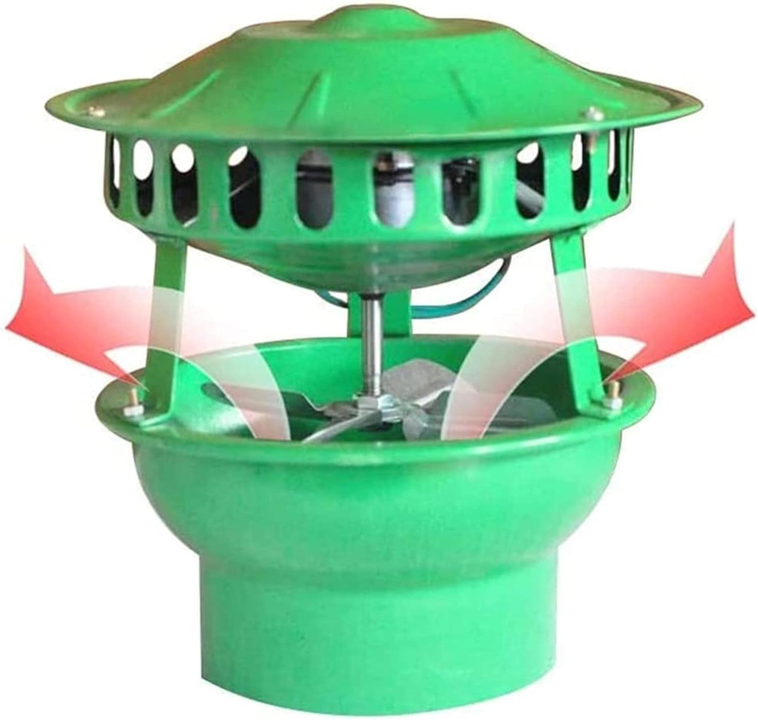Professional Chimney Duct Extractor 80W Chimney Fan ​Induced Draft Fan Exhaust Fan for Household Exhaust Smoke Dust Induced Draft Fan Home Stove