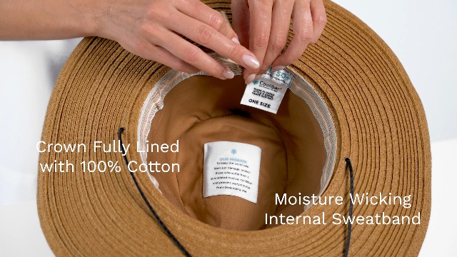 Women's Sun Hat with Chin Cord - UPF 50+ Sun Protection - Tempe in