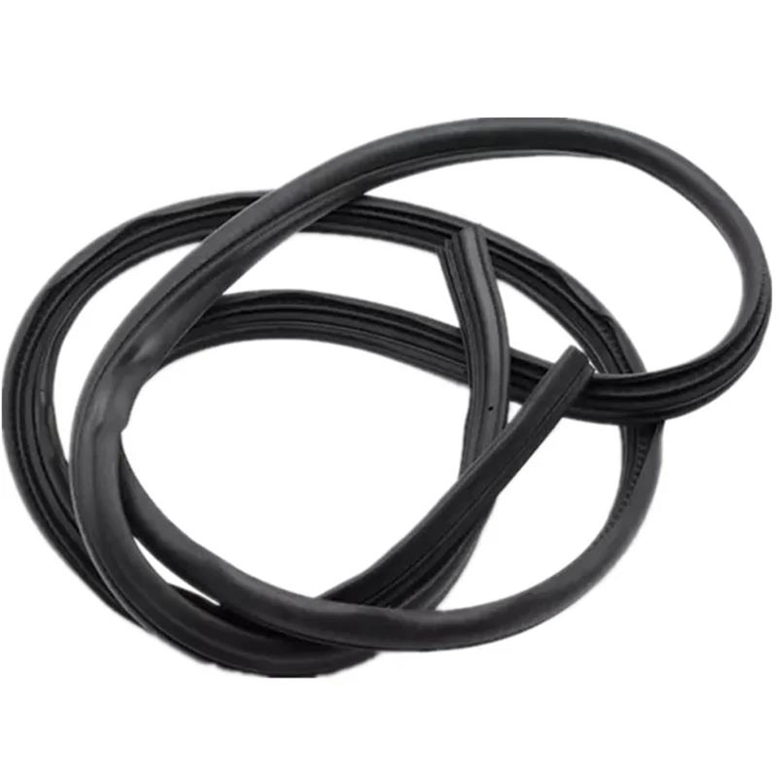 Qibbei One Color Car Front Door Weatherstrip Seal Replacement Accessories For Peugeot 3008 5008 2008-2016 9814855880 9676798080