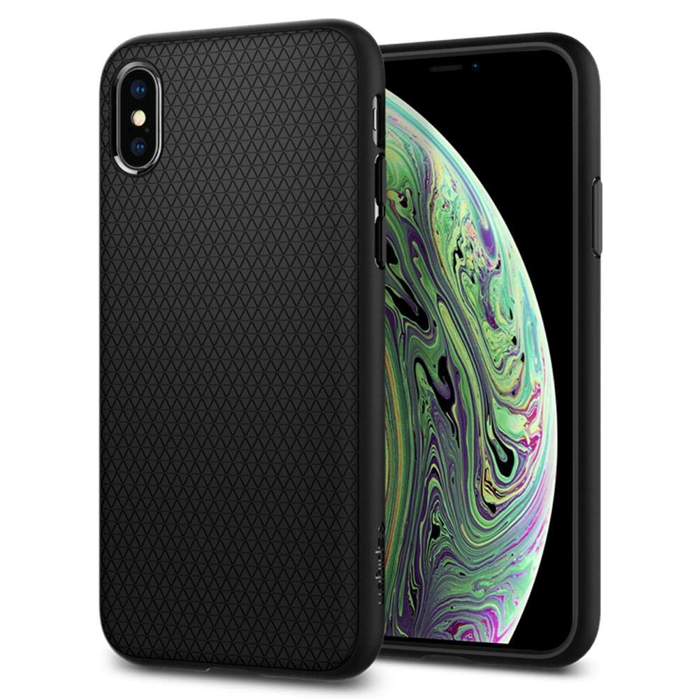 Spigen Liquid Air Armor Case Designed for iPhone X, iPhone XS (2018) - Matte Black
