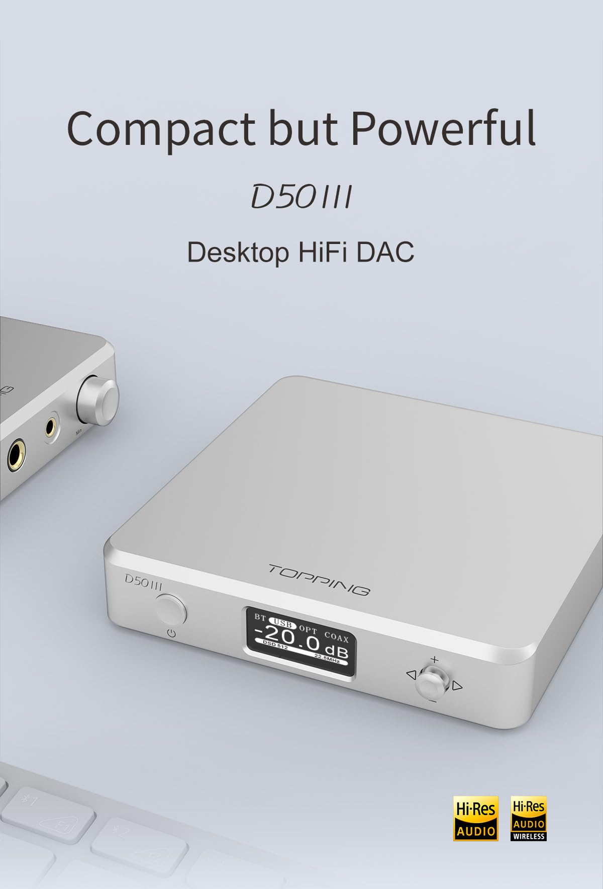 アンプ TOPPING D50 USB-DAC Amazon.com: Topping D50 III DAC Preamplifier - LDAC
