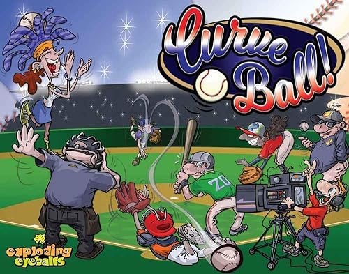 Miniatura 4 de Curve Ball - Juego de cartas de béisbol | para fanáticos del béisbol, familias y niños