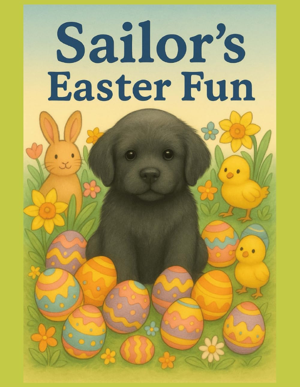 Sailor's Easter Fun (Sailor , the Newfoundland pup)