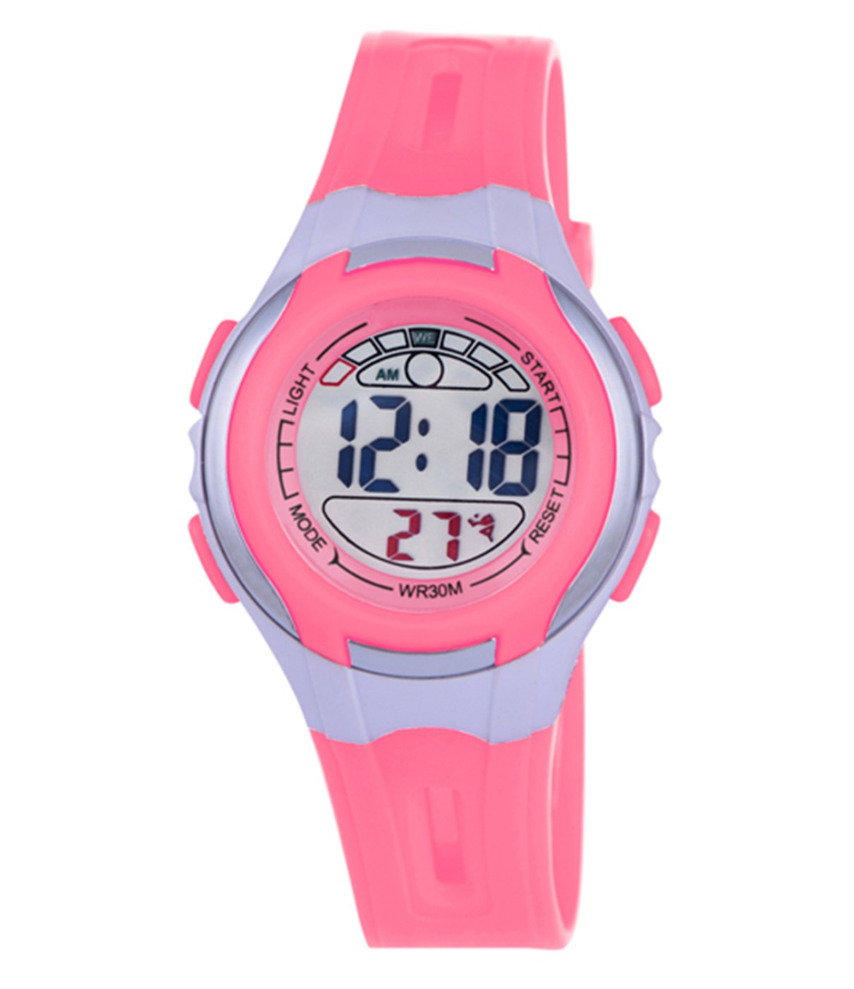 Vizion Digital Multi-Color Dial Sports-Alarm-Backlight Watch for Kids-W-8545019B-2 (B01N4PBAG9) Amazon Price History, Amazon Price Tracker