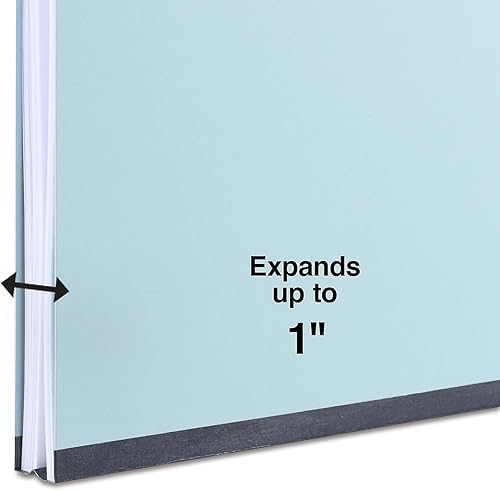 Miniatura 6 de Staples 765560 Carpetas de cierre de cartón prensado, tamaño carta, expansión de 1 pulgada, 25/caja