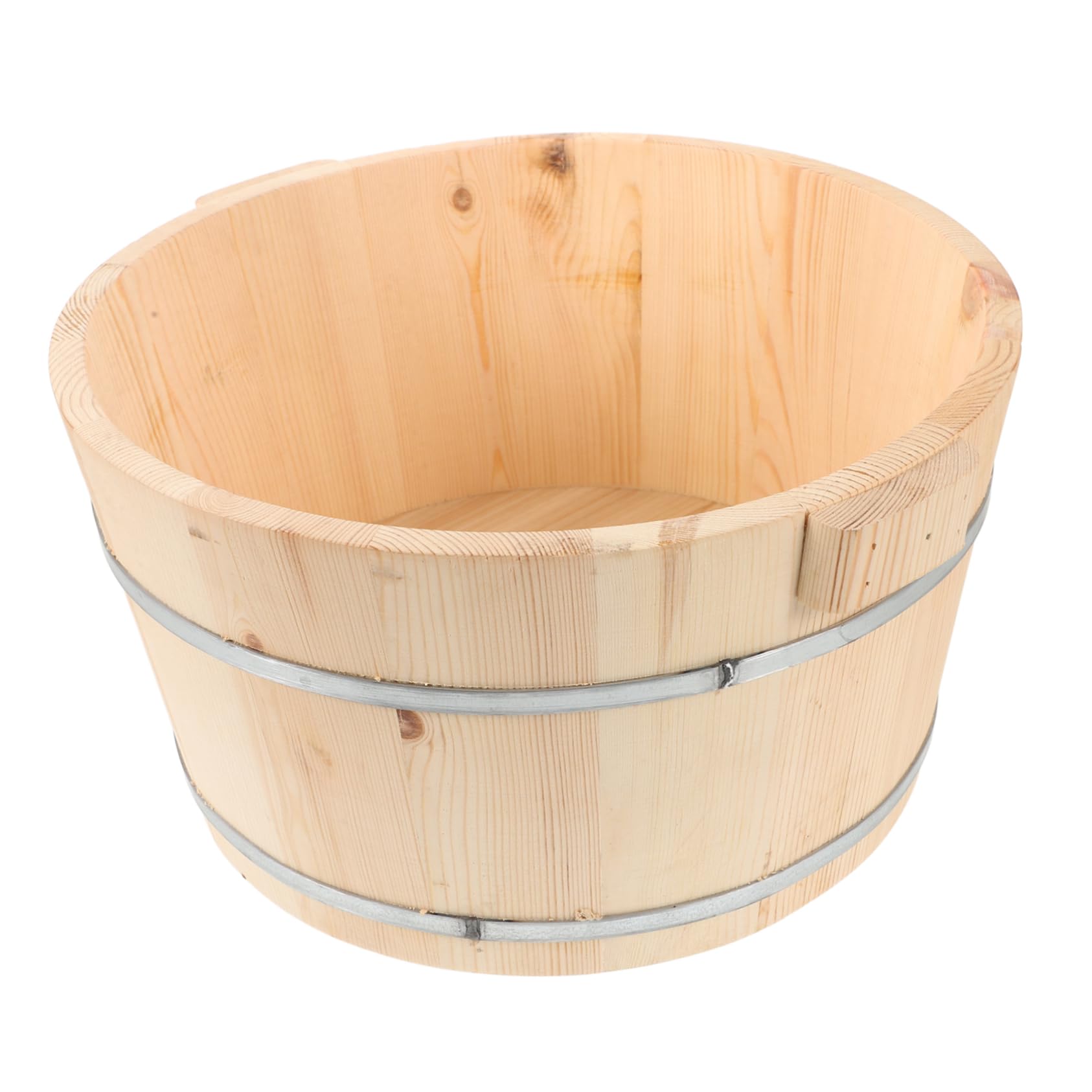 Vasca per Pediluvio in Legno Khaki per Ragazzo Ragazza Copertura Completa per Gambe e Piedi e Vasca Profonda per Bagno Rilassante a Casa