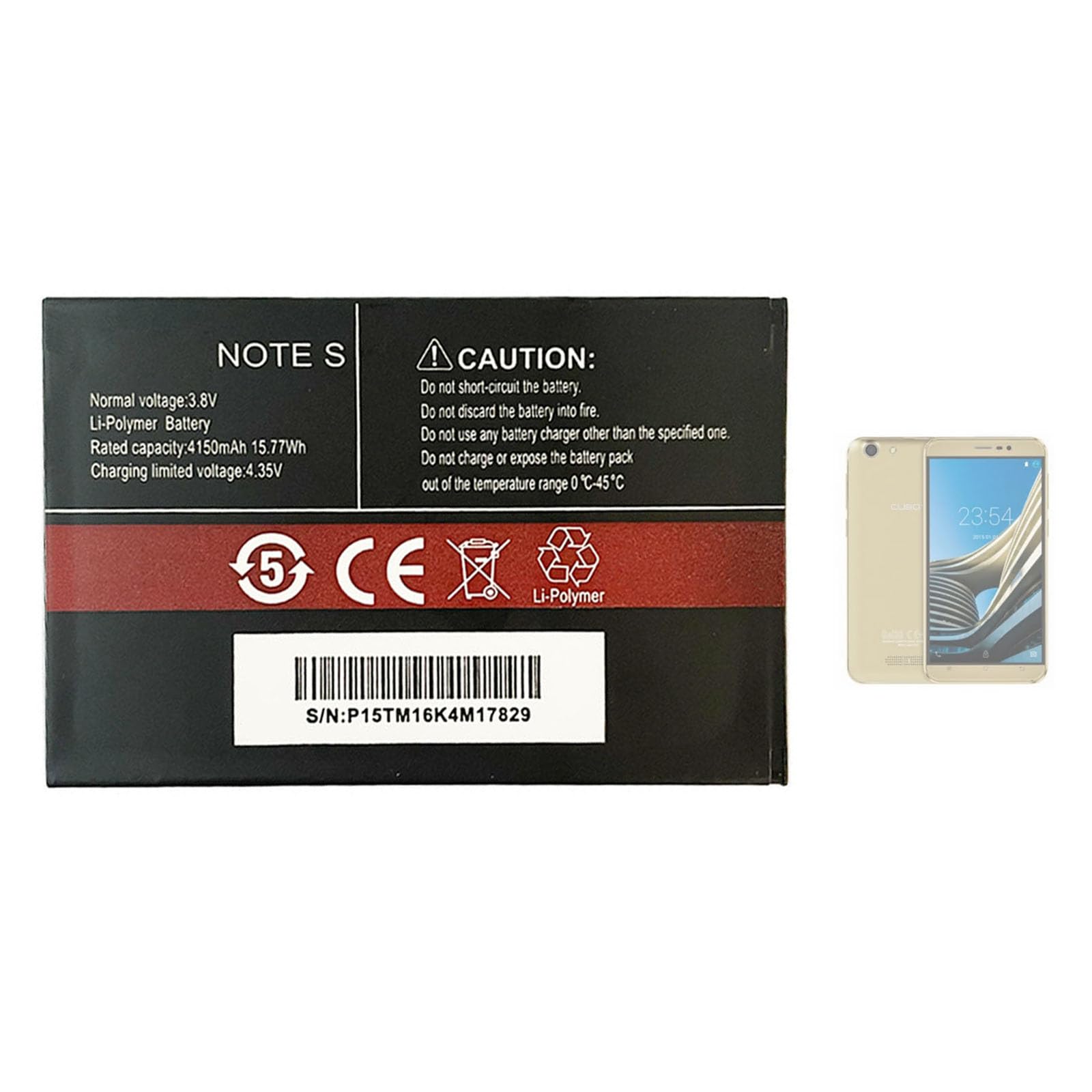 CUBOT Batería De Reputo Original Para Teléfono Móvil, Pila