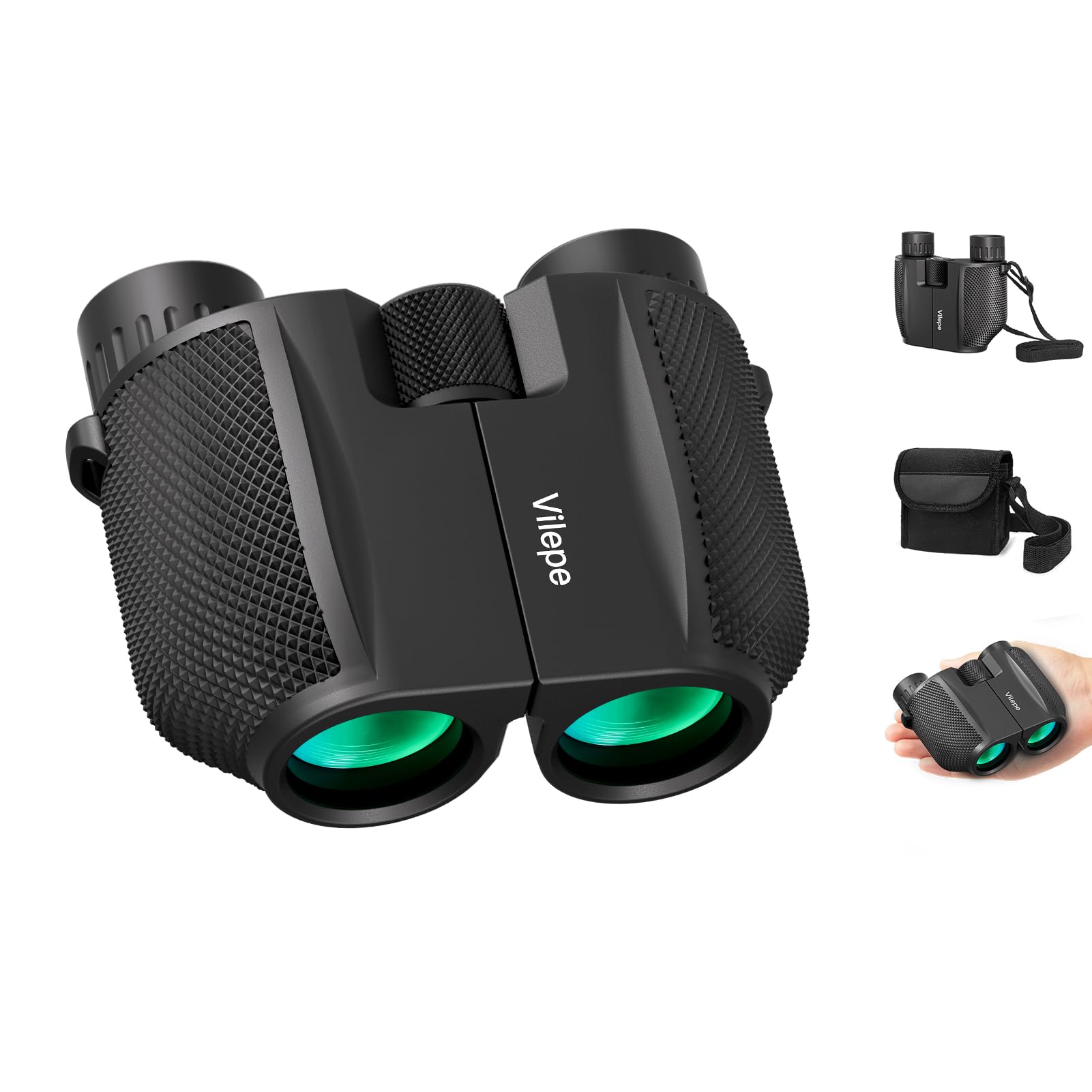 Jumelles Compactes Minolta 10x25 - Multi-coatings, Pliantes, Fabriquées Au Japon