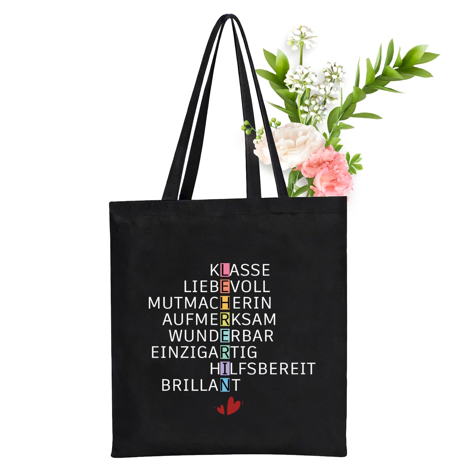 Lehrer Geschenk Tasche, Lehrer Geschenk Stofftasch Dankeschö