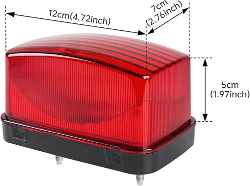 Miniatura 6 de Cubierta de lente de luz trasera compatible con Yamaha Big Bear 400  Grizzly 660 350  Kodiak 400  Rhino 660 700, lente de luz trasera de plástico