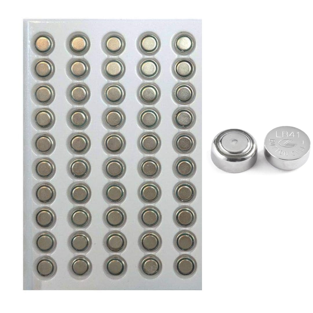 LR41 AG3 SR41 1.5V Alkaline Button Coin Cell Electronics Solutions LR41 Battery AG3 LR736 392 392a 192 SR41 Watch Batteries 1.5v for Watches Electronic Toy Thermometer -Pack of 25-image-16