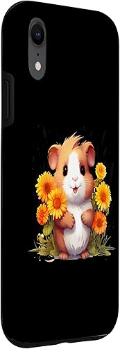 Miniatura 21 de iPhone 12 mini Guinea Pig with Flowers for a Guinea pig Lover Case