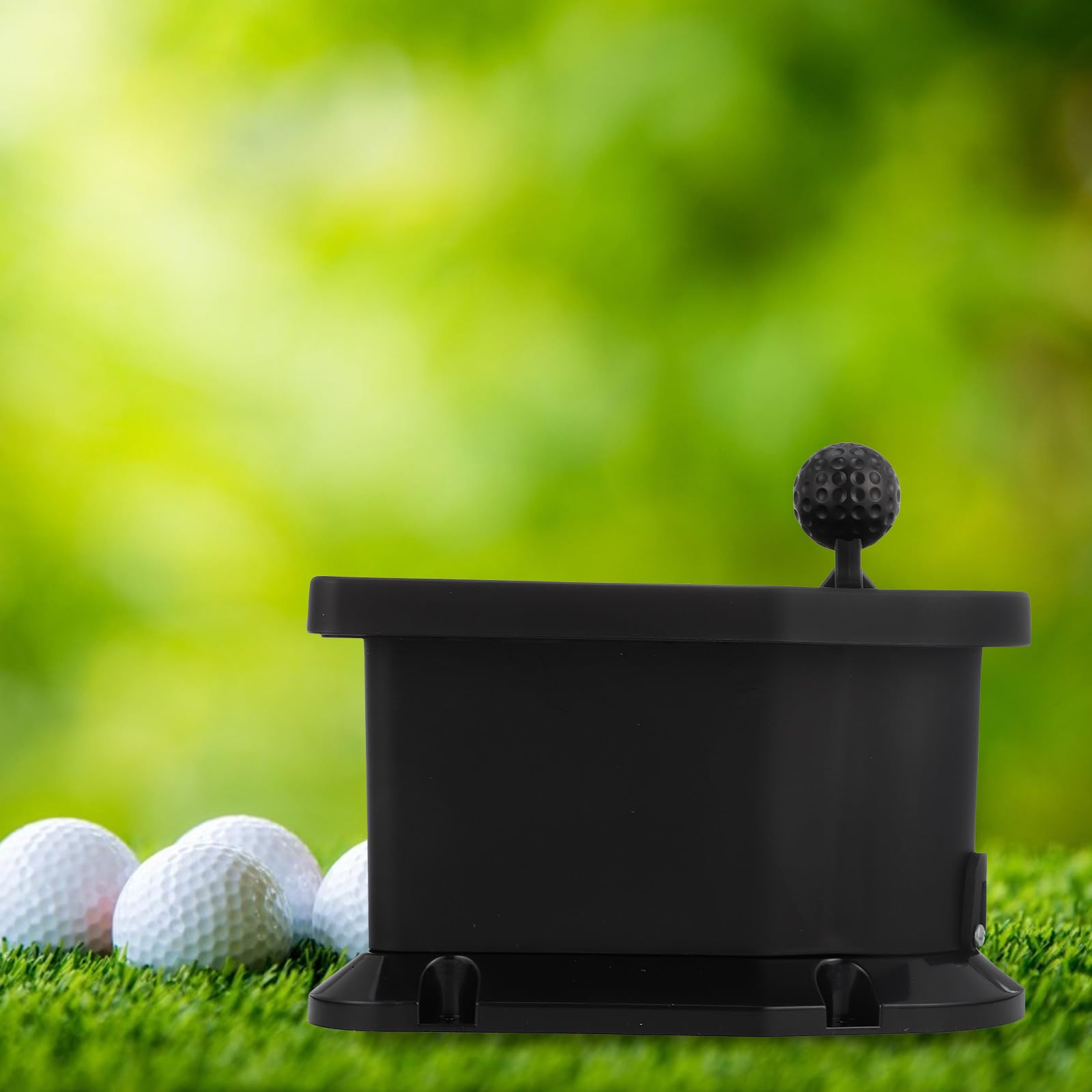 Reinigungswerkzeug für Golfwagen zur Fahrzeugmontage Ball und Schlägerreiniger aus Kunststoff Schwarz zum Reinigen von Golfschlägern und Golfbällen