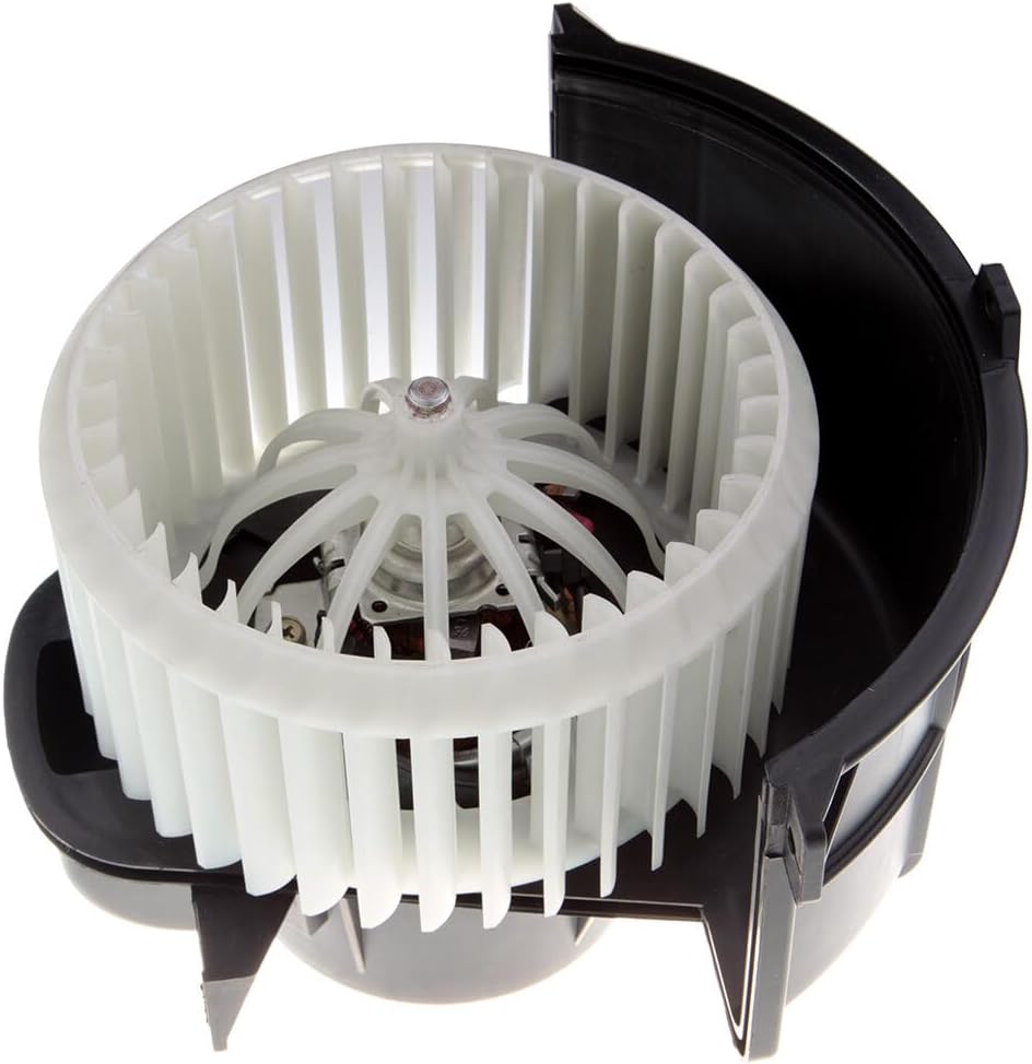 AC Heater Blower Motor Compatible for Porsche for Cayenne 2003-2006 2008-2010 for Audi for Q7 2007-2015, HVAC Blower Motor Assembly Replace# 615-58659 7L0820021H