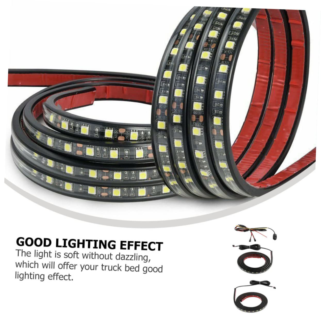 PRETYZOOM Luces Bilaterales para Caja De Camioneta Tira De Luz Led Accesorio De Iluminación Fácil Instalación Vida Útil