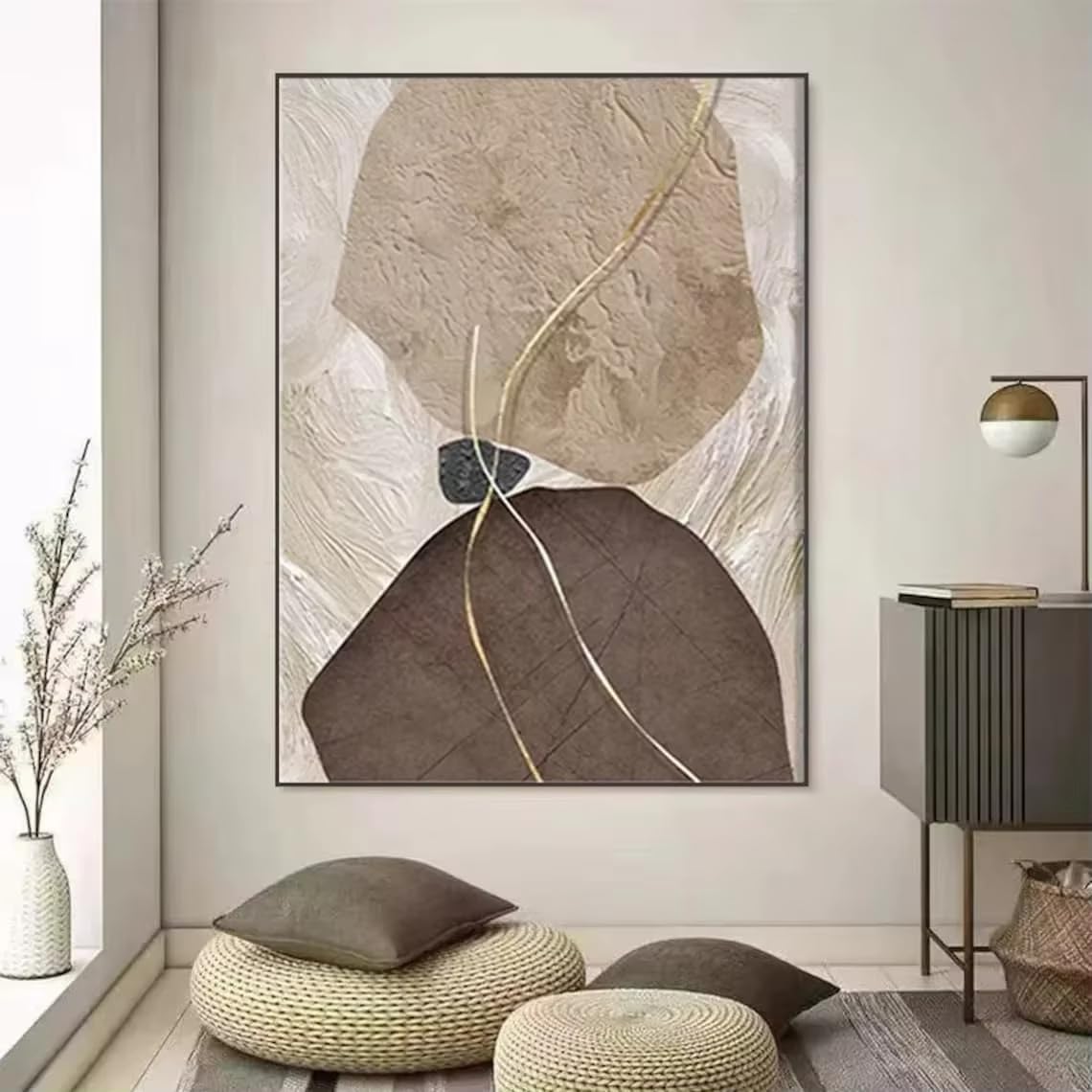 awtrhfc Abstract Canvas Wall Art for Living Room Bedroom Office Decor(70x100cm(28x39in)/No frame)