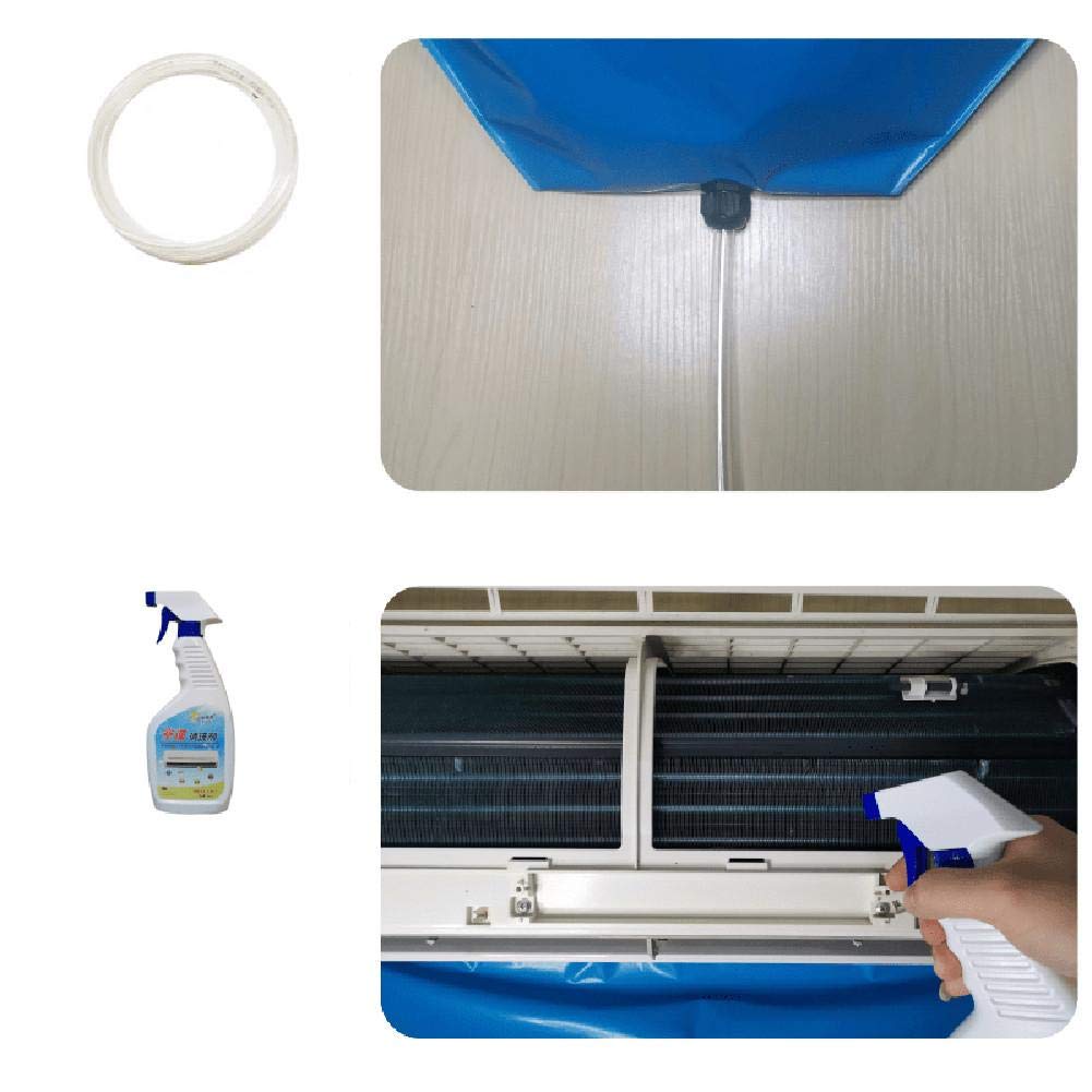 Couverture Nettoyage Climatiseur Mural Avec Conduite D'Eau - Étanche Anti-Poussière Pour Clim <1.5P