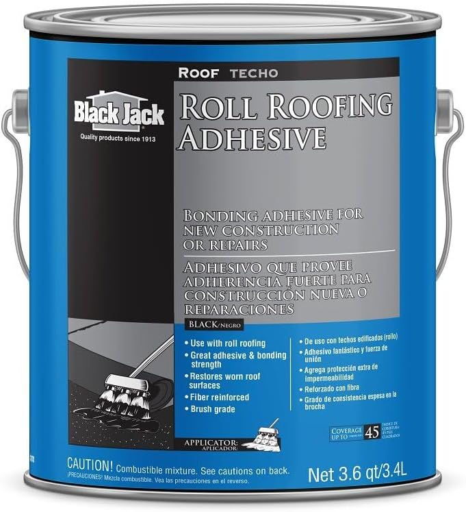 Gardner-Gibson 6150-9-34 Roll Roof Adhesive, 3.6 Quart